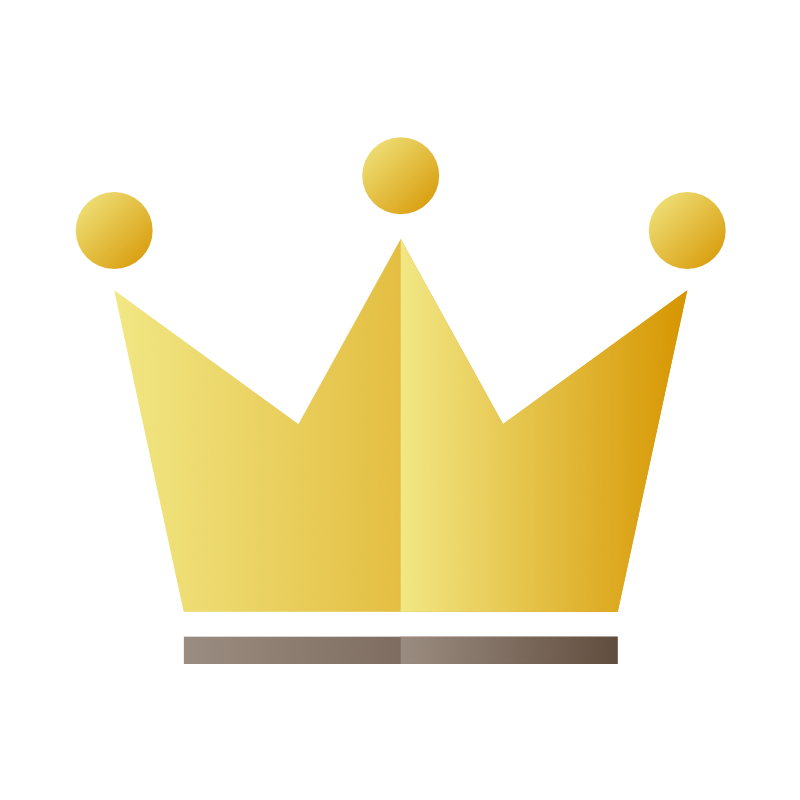王冠」アイコン・イラストのフリー素材（商用可）